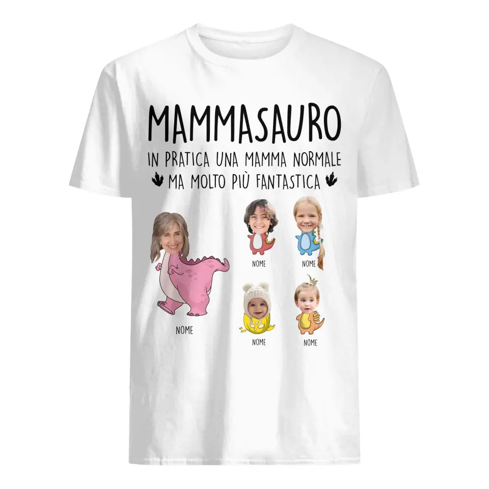 Maglietta personalizzata per Mamma | Mammasauro