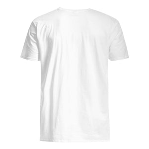 Camiseta personalizada para papá | Regalo personalizado para padre | Conexión de mano de papá e hijo