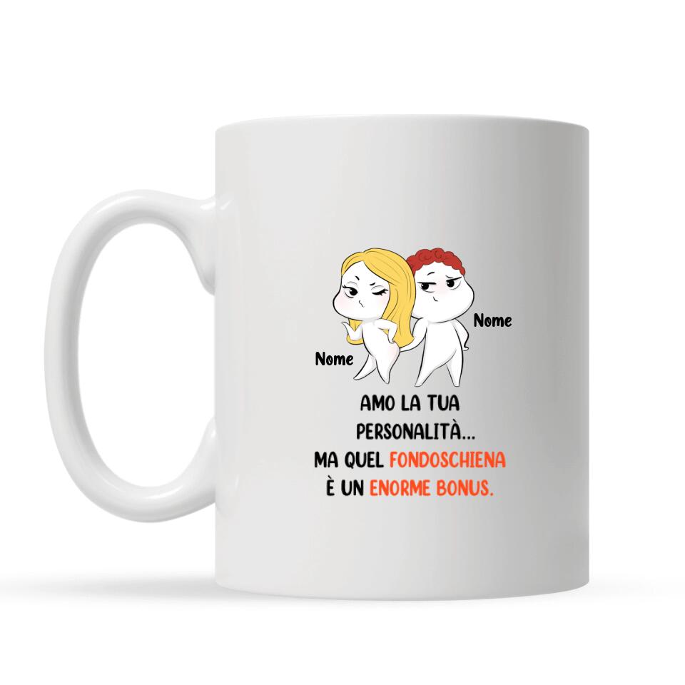 Taza personalizada para parejas | Regalo personalizado para pareja | Amo los tuyos