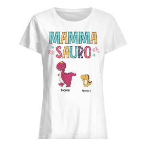 Camiseta personalizada para mamá | Regalo personalizado para mamá | Mammasaurio