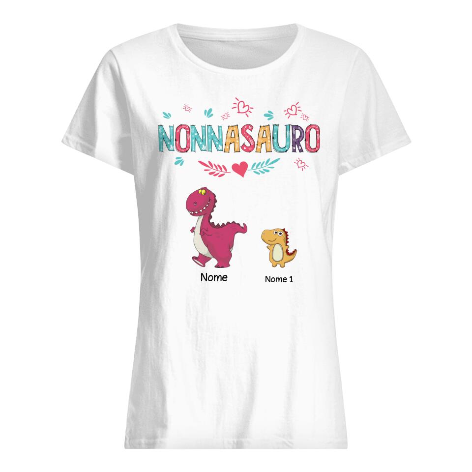 Maglietta personalizzata per Nonna | Regalo personalizzato per Nonna | Nonnasauro