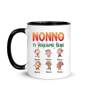 Tazza personalizzata per Papà Nonno | Regalo personalizzato per Padre | Papà Ti vogliamo bene