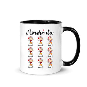 Taza personalizada para abuelo abuela | Regalo personalizado para abuela abuelo | Sólo los mejores papás/mamás son ascendidos a abuelo/abuela