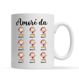 Taza personalizada para abuelo abuela | Regalo personalizado para abuela abuelo | Sólo los mejores papás/mamás son ascendidos a abuelo/abuela