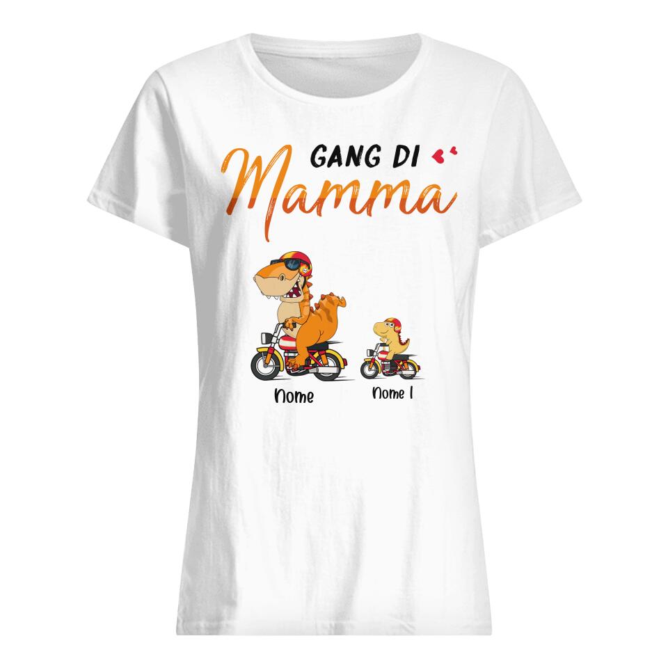 Camiseta personalizada para mamá | Regalo personalizado para madre | mamá pandilla