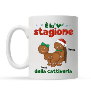 Tazza personalizzata per Coppia | Regalo personalizzato per Coppia | È la stagione della cattiveria