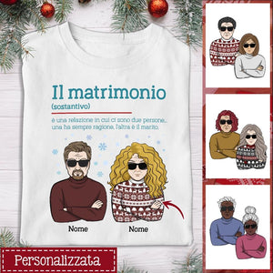 Camiseta personalizada para parejas | Regalo personalizado para pareja | El matrimonio