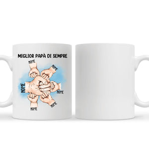 Taza personalizada para papá | Regalo personalizado para padre | El mejor papá