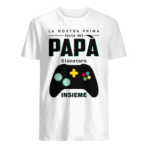 Camiseta para papá | Regalo para padre | Nuestro primer día del padre