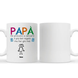 Taza personalizada para papá | Regalo personalizado para papá | El mejor regalo