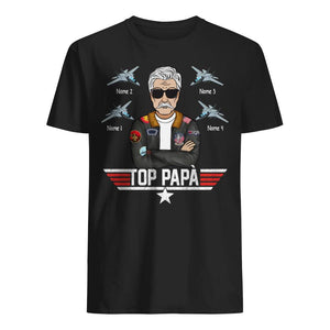 Maglietta personalizzata per Papà | Regalo personalizzato per Padre | Top Papà