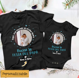 Camiseta personalizada para papá | Primer regalo del Día del Padre | Papá, estás haciendo un gran trabajo.