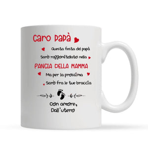 Tazza personalizzata per Papà | Regalo personalizzato per padre| Buona Festa Del Papà Con Amore