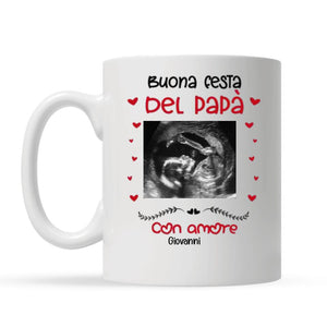 Tazza personalizzata per Papà | Regalo personalizzato per padre| Buona Festa Del Papà Con Amore