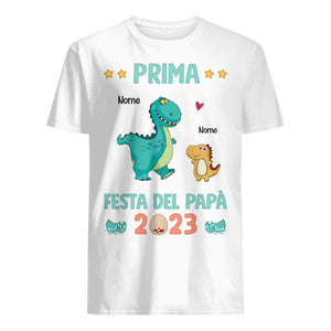 Camiseta personalizada para papá | Regalo personalizado para papá | Primer Día del Padre 2023