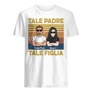 Camiseta personalizada para papá | Regalo personalizado para padre | tal padre