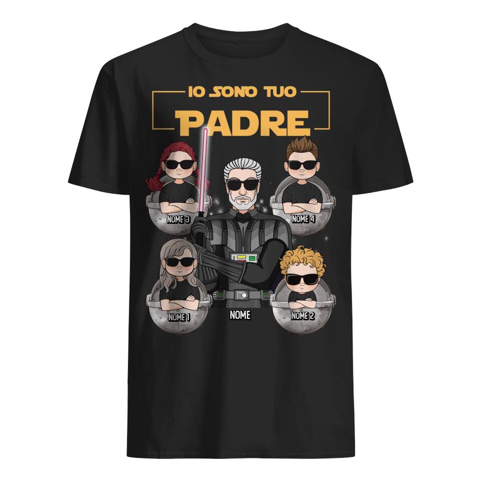 Camiseta personalizada para papá | Regalo personalizado para padre | soy tu padre