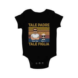 Camiseta personalizada para papá | Regalo personalizado para padre | tal padre