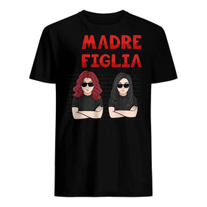 Maglietta personalizzata per Mamma | Regalo personalizzato per Madre| Tale Madre Tale Figlia...oh merda