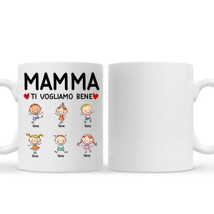 Taza personalizada para abuela | Regalo personalizado para abuela | abuela mamá te amo