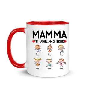 Taza personalizada para abuela | Regalo personalizado para abuela | abuela mamá te amo