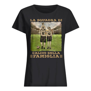 Maglietta personalizzata per la Famiglia | Regalo personalizzato per la Famiglia | La squadra di calcio della famiglia