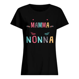 Camiseta personalizada para la abuela | Regalo personalizado para abuela | Primera mamá ahora abuela