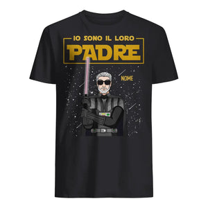 Camiseta familiar personalizada ? Regalo personalizado para la familia | Soy su padre, soy su madre.