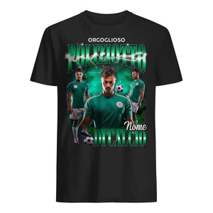 Camiseta personalizada para papá | Orgulloso entrenador de fútbol