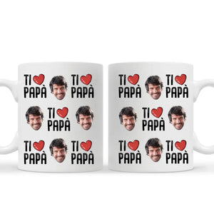 Taza personalizada para papá | te amo, papá