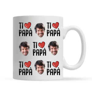 Tazza personalizzata per Papà | Ti amo papà