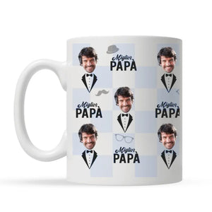 Taza personalizada para papá | Mejor
 Papa