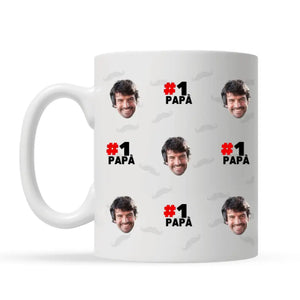 Taza personalizada para papá | #1 papá