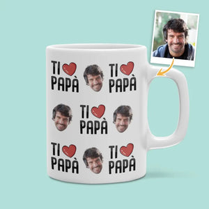 Taza personalizada para papá | te amo, papá