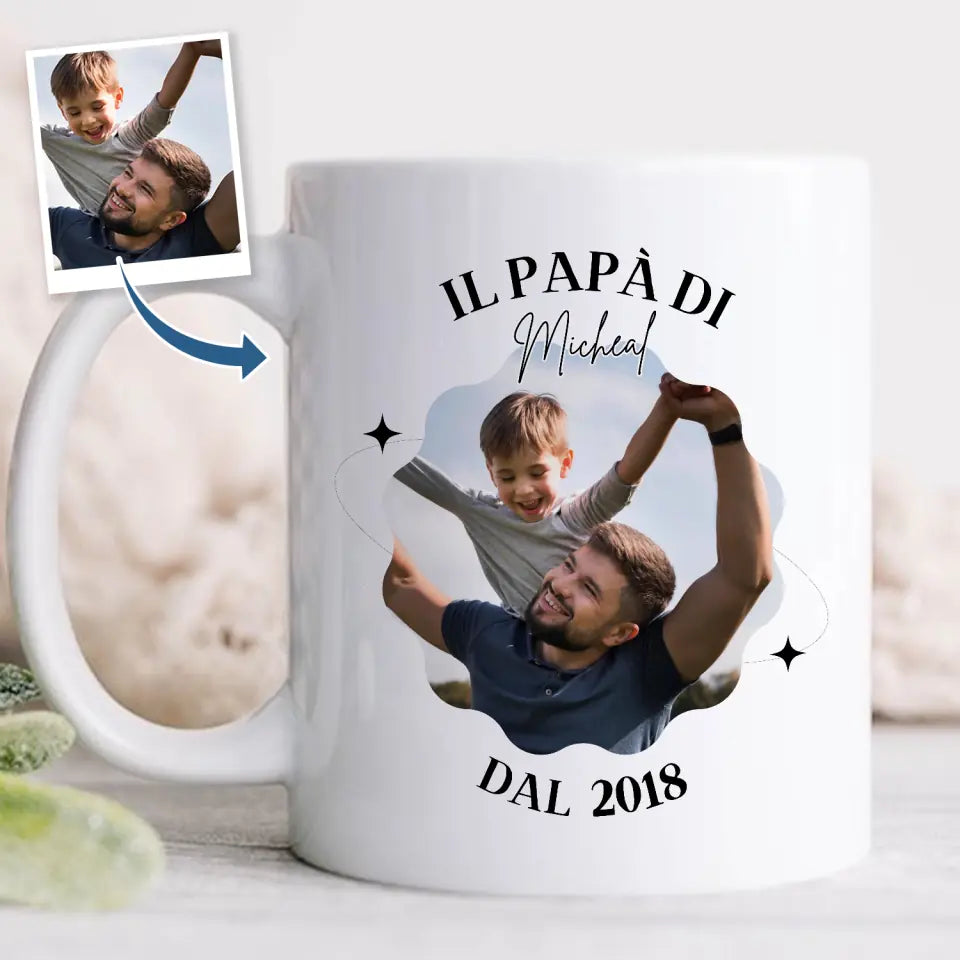 Tazza personalizzata per Papà | Mio padre