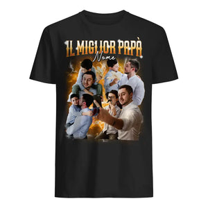 Camiseta personalizada para papá | el mejor papa