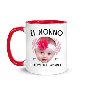 Tazza personalizzata per Nonno | Il nonno del bambino per il nuovo nonno