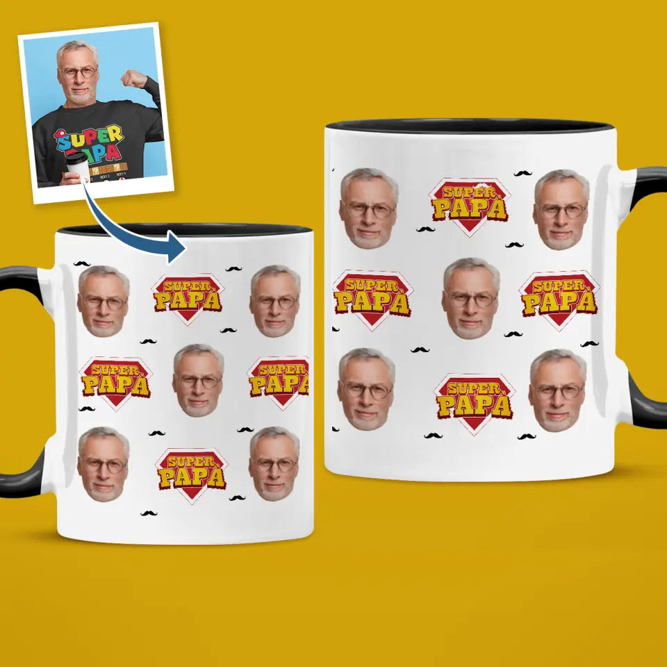 Taza personalizada para papá | papá estupendo