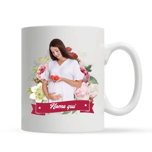 Tazza personalizzata per Mamma | Promosso a mamma