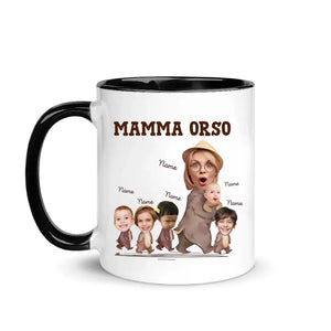 Taza personalizada para mamá | mamá oso