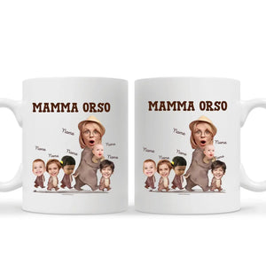 Taza personalizada para mamá | mamá oso