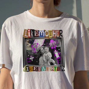 Camiseta personalizada para mamá | De tal madre tal hija | Foto collage