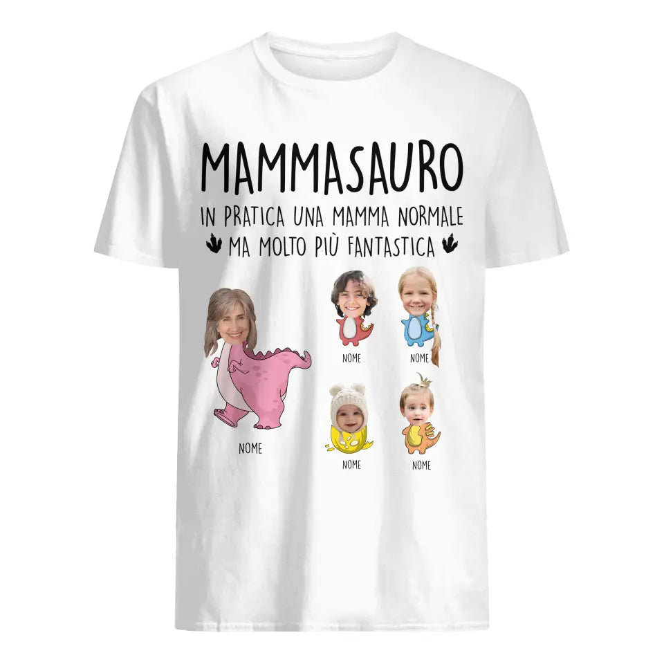 Camiseta personalizada para mamá | Mammasaurio