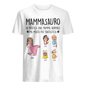 Maglietta personalizzata per Mamma | Mammasauro