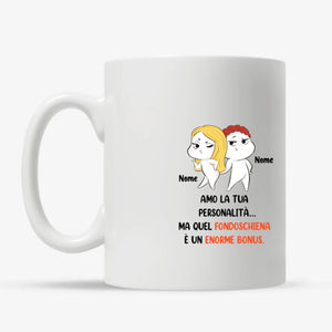 Taza personalizada para parejas | Regalo personalizado para pareja | Amo los tuyos