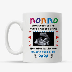 Taza personalizada para abuelo | Regalo personalizado para abuelo | primer abrazo