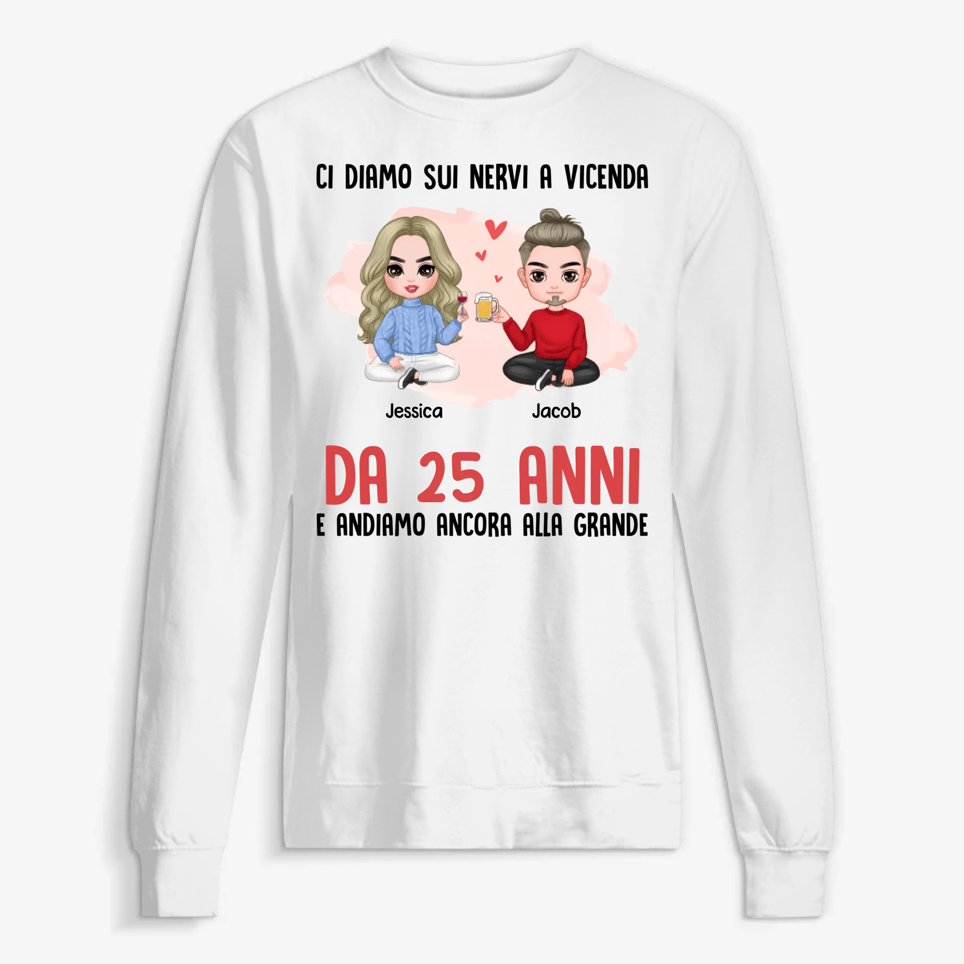 UNISEX SWEATSHIRT Front Light