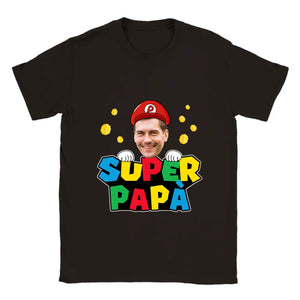 Maglietta personalizzata per Papà | Super Papà