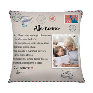 Cuscino personalizzato per Nonna | Regalo personalizzato per Nonna | Alla nonna