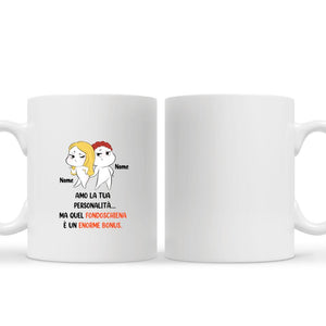 Taza personalizada para parejas | Regalo personalizado para pareja | Amo los tuyos